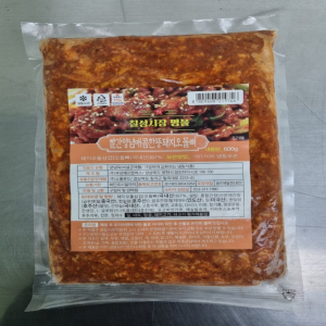 칠성시장명물 빨간양념매콤한뚱돼지오돌뼈*600g(HMR)